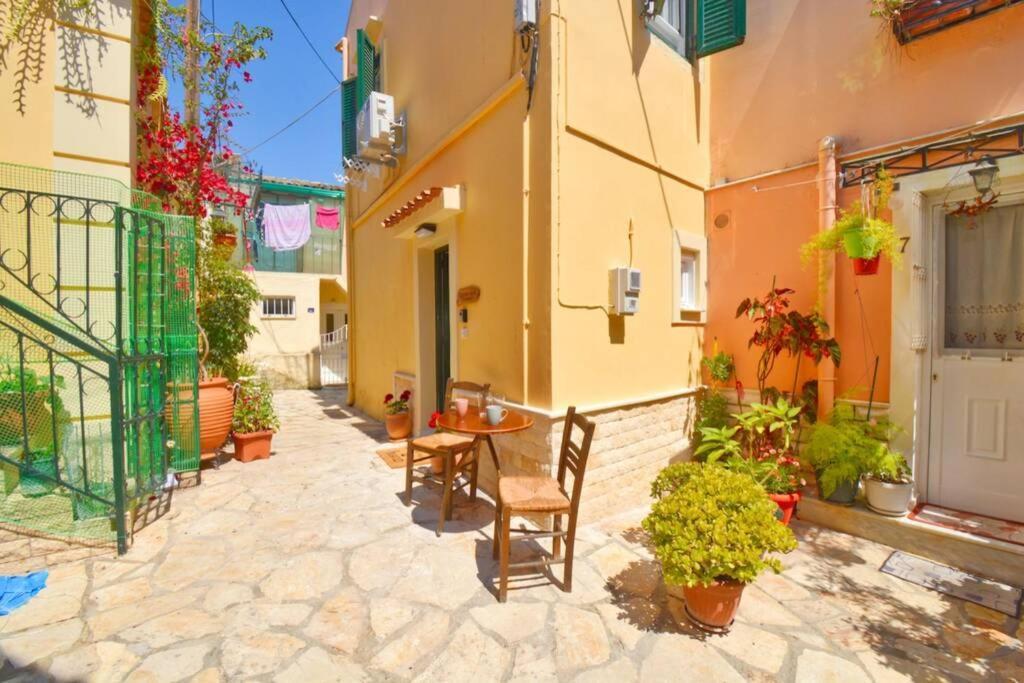 Zia Maria'S House Next To Corfu Port Leilighet Eksteriør bilde